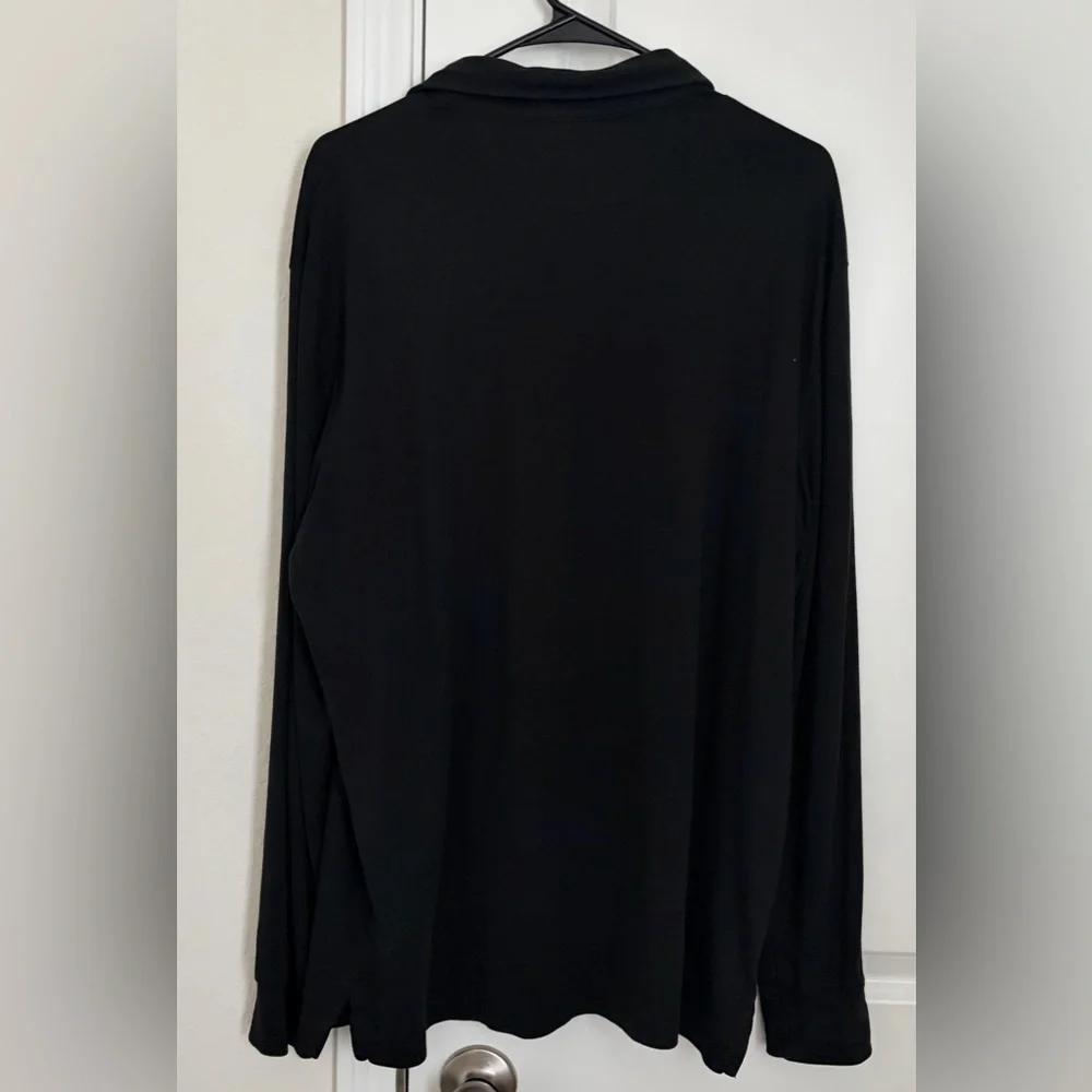 Polo by Ralph Lauren Black Long Sleeve Polo